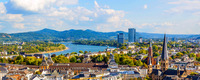 Skyline von Bonn Das Bild zeigt die Skyline von Bonn