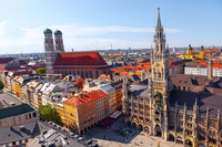 Altstadt von München Das Bild zeigt die Altstadt von München.